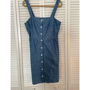 J. Crew Denim Button Down Dress